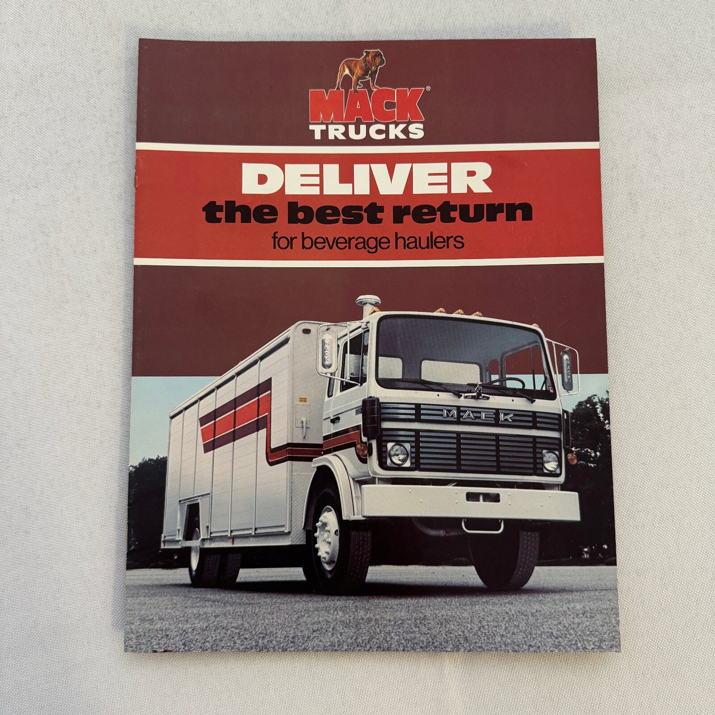 Mack Beverage Hauling Truck Sales Brochure Catalog R U MC Model Mid Liner