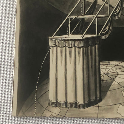 Circus Performer Balancing Act Postcard Post Card Vintage Ottare