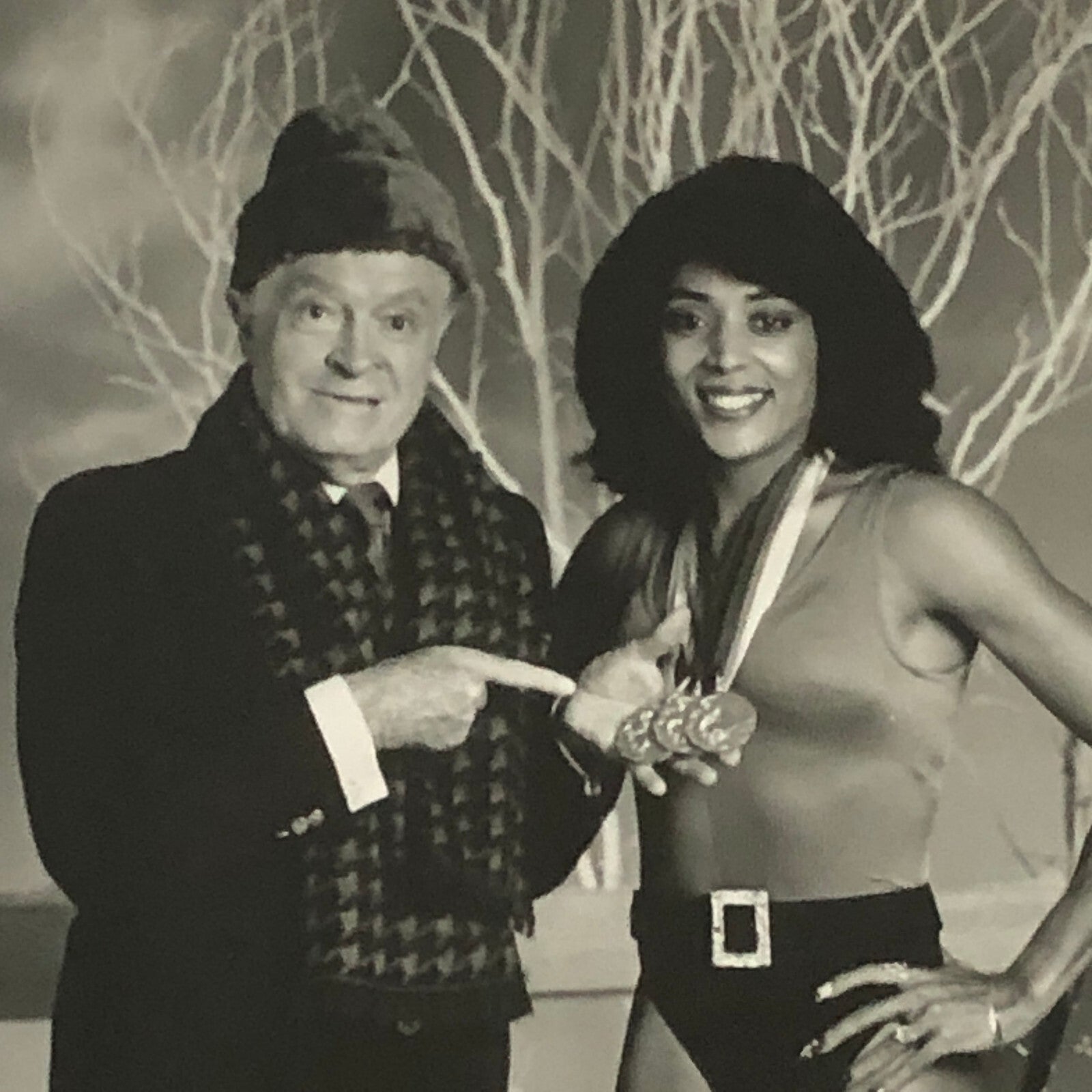 Bob Hope Christmas Special Olympic Athelete Florence Griffith Joyner 1988 Photo