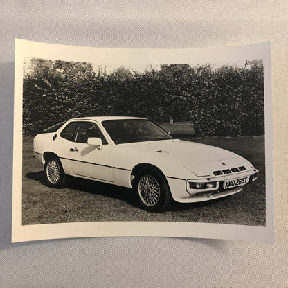 Vintage Porsche 924 Turbo Photo Photograph Print