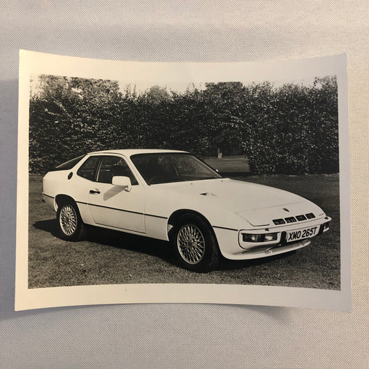 Vintage Porsche 924 Turbo Photo Photograph Print