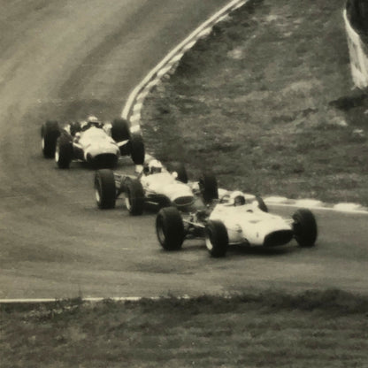 Vintage Grand Prix Car Racing Photo Photograph Print Motorsport