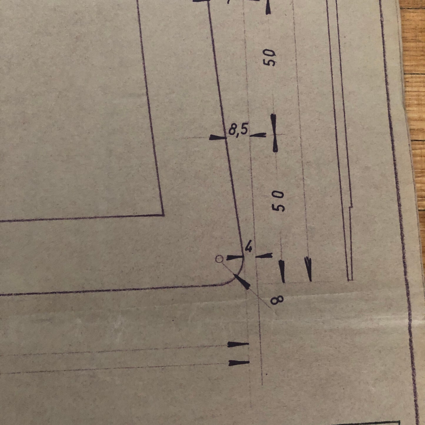 Vintage Porsche Reutter & Co Coachbuilder Factory Part Blueprint Document German