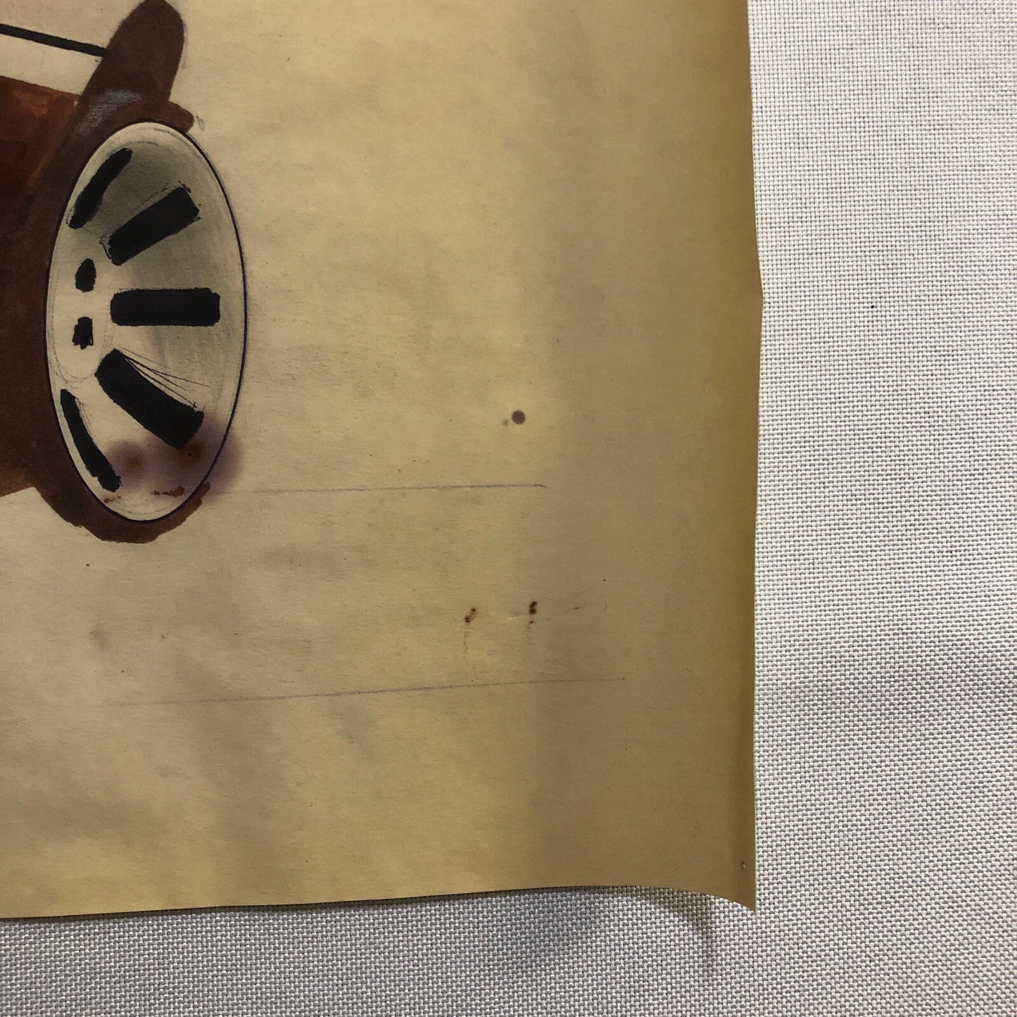 Styling Concept Car Illustration Art Drawing Sketch Vintage LANDUYT 1984