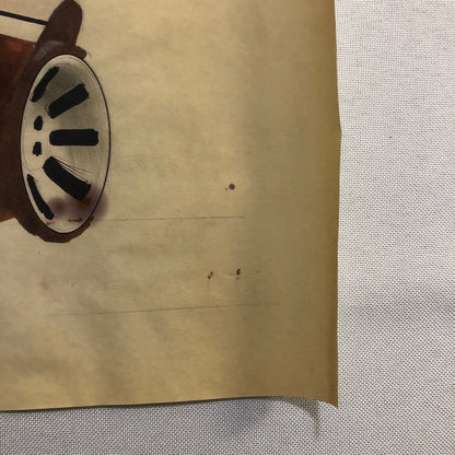 Styling Concept Car Illustration Art Drawing Sketch Vintage LANDUYT 1984