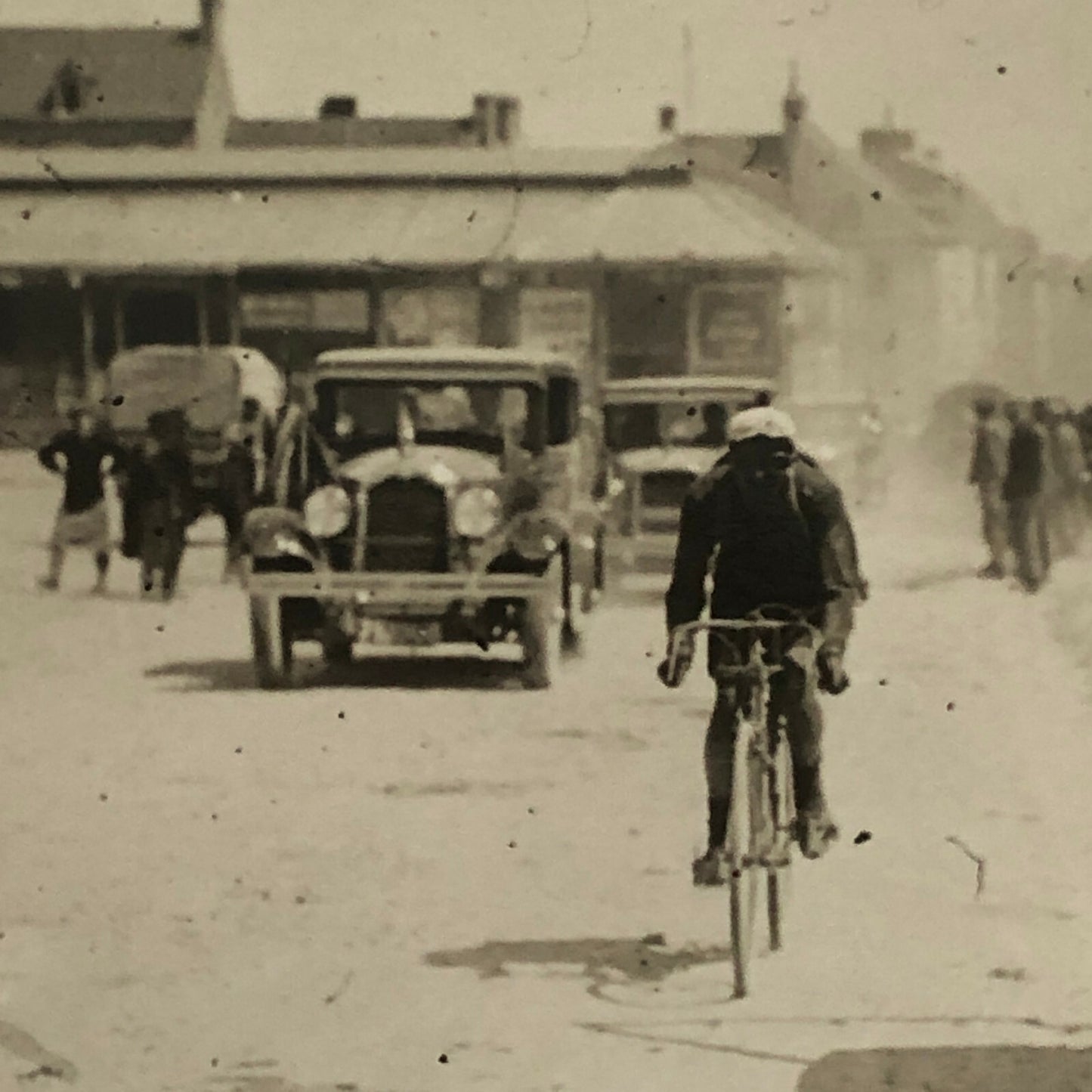 Antique Press Photo Photograph Agence Meurisse Paris Nice Rally Rallye Car ? 