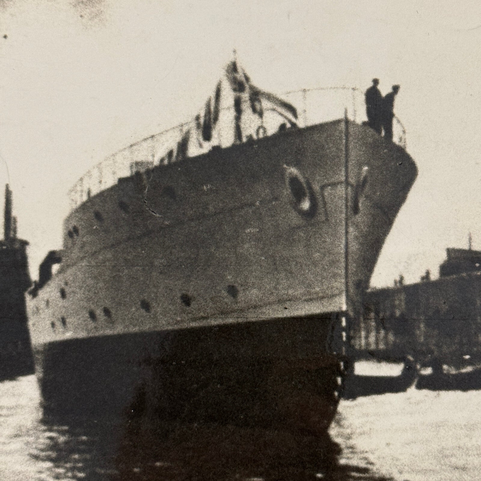 Royal Canadian Navy Submarine Chaser Ship Boat Photo Photograph