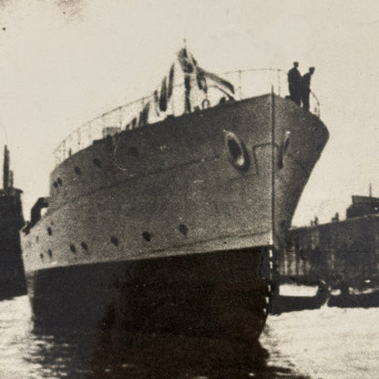 Royal Canadian Navy Submarine Chaser Ship Boat Photo Photograph