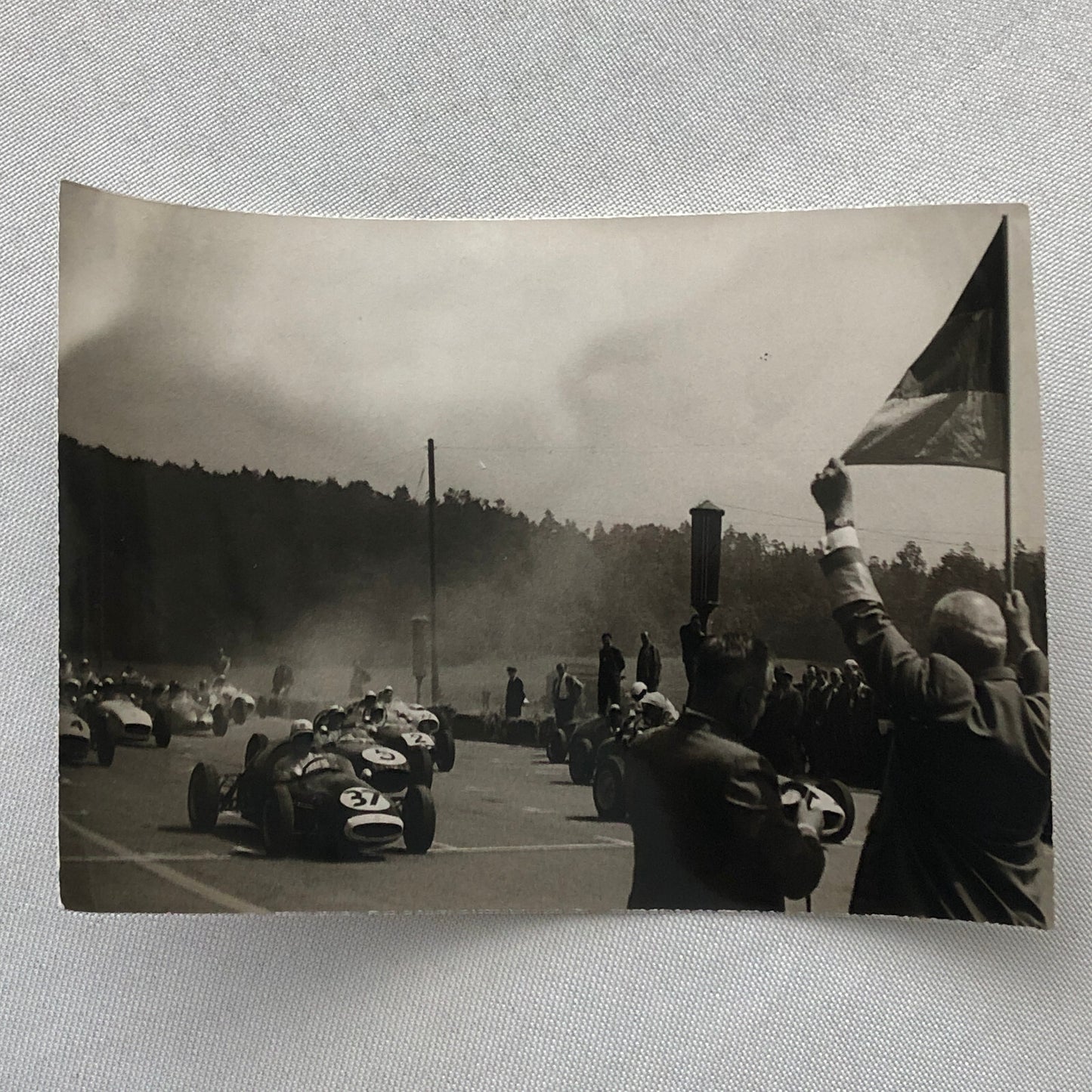 Vintage Solitude Grand Prix Racing Photo Photograph 1960