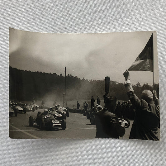 Vintage Solitude Grand Prix Racing Photo Photograph 1960