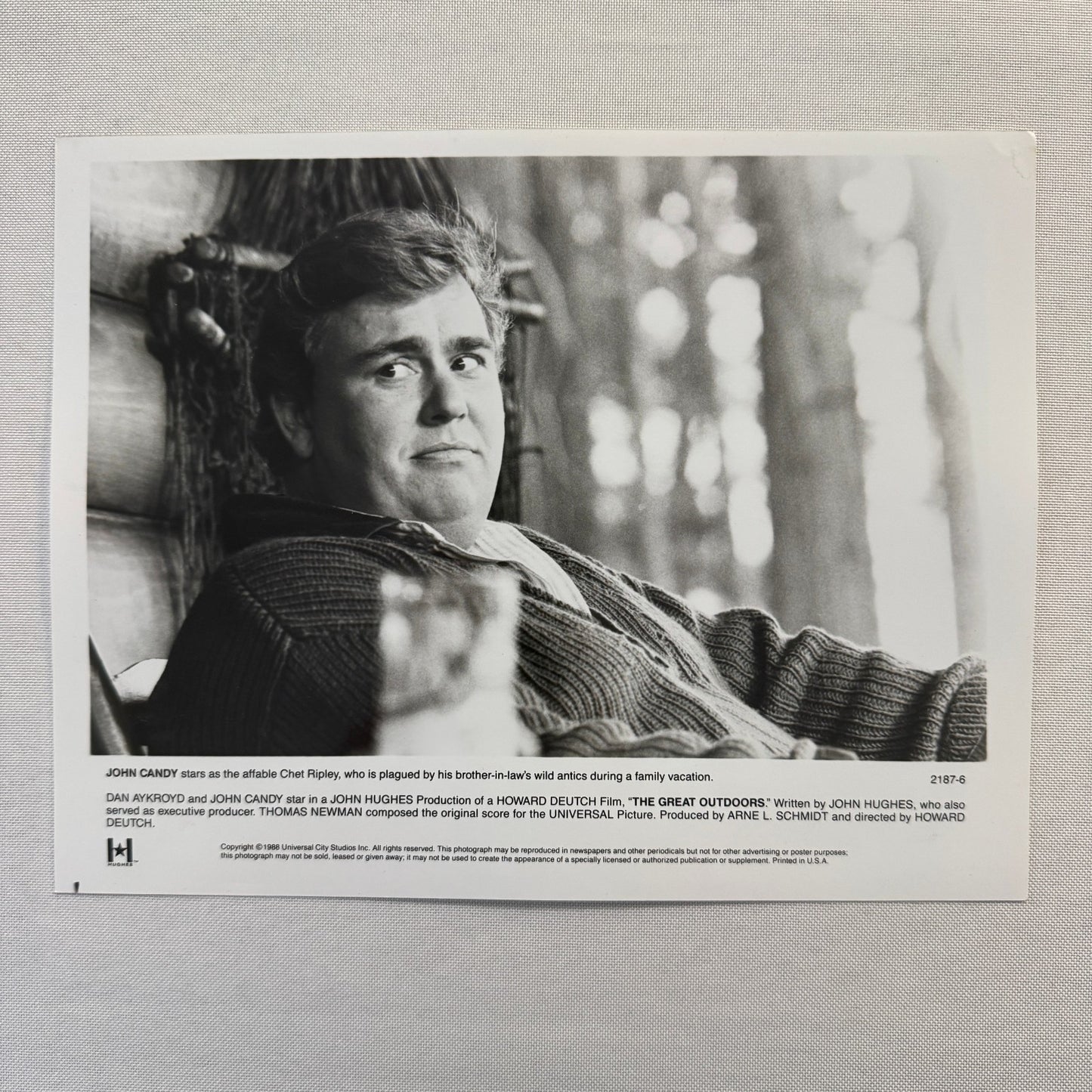 John Candy The Great Outdoors Movie Press Photo Publicity Photograph Print