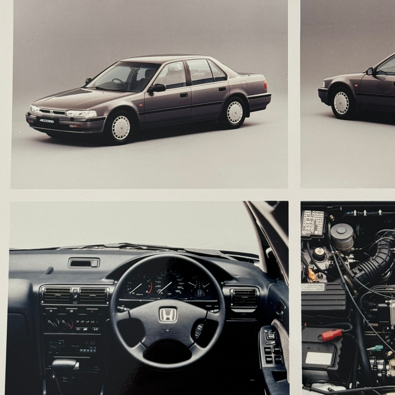 Honda Accord Sedan Car Factory Press Photo Photograph Vinage