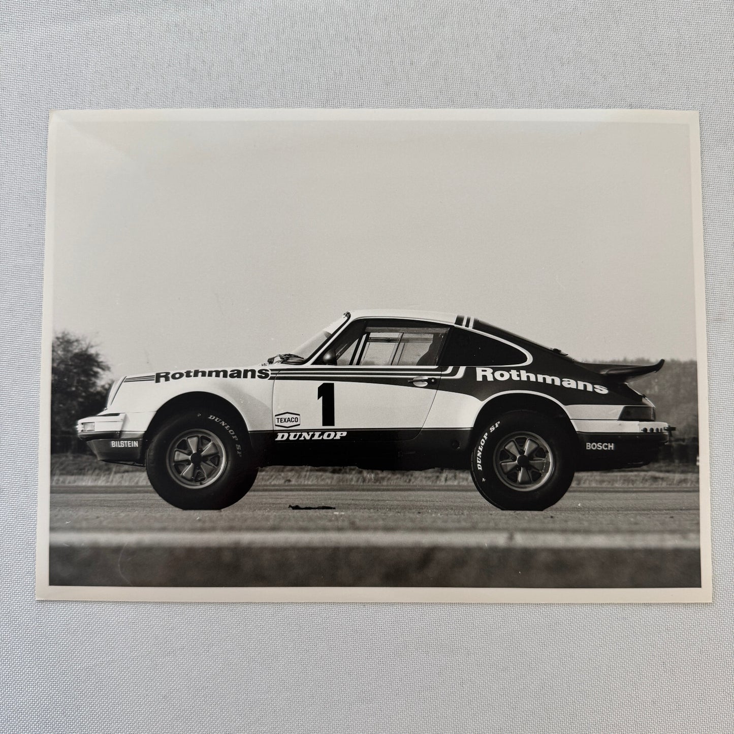 Rothmans Racing Porsche 911 Rally Safari Car Photo Photograph Print Vintage
