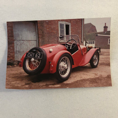 Vintage 1928 Austin Seven Car Photo Photograph Print Lot of 2
