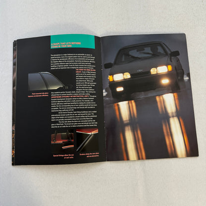 Merkur Scorpio Car Sales Brochure Catalog Advertising