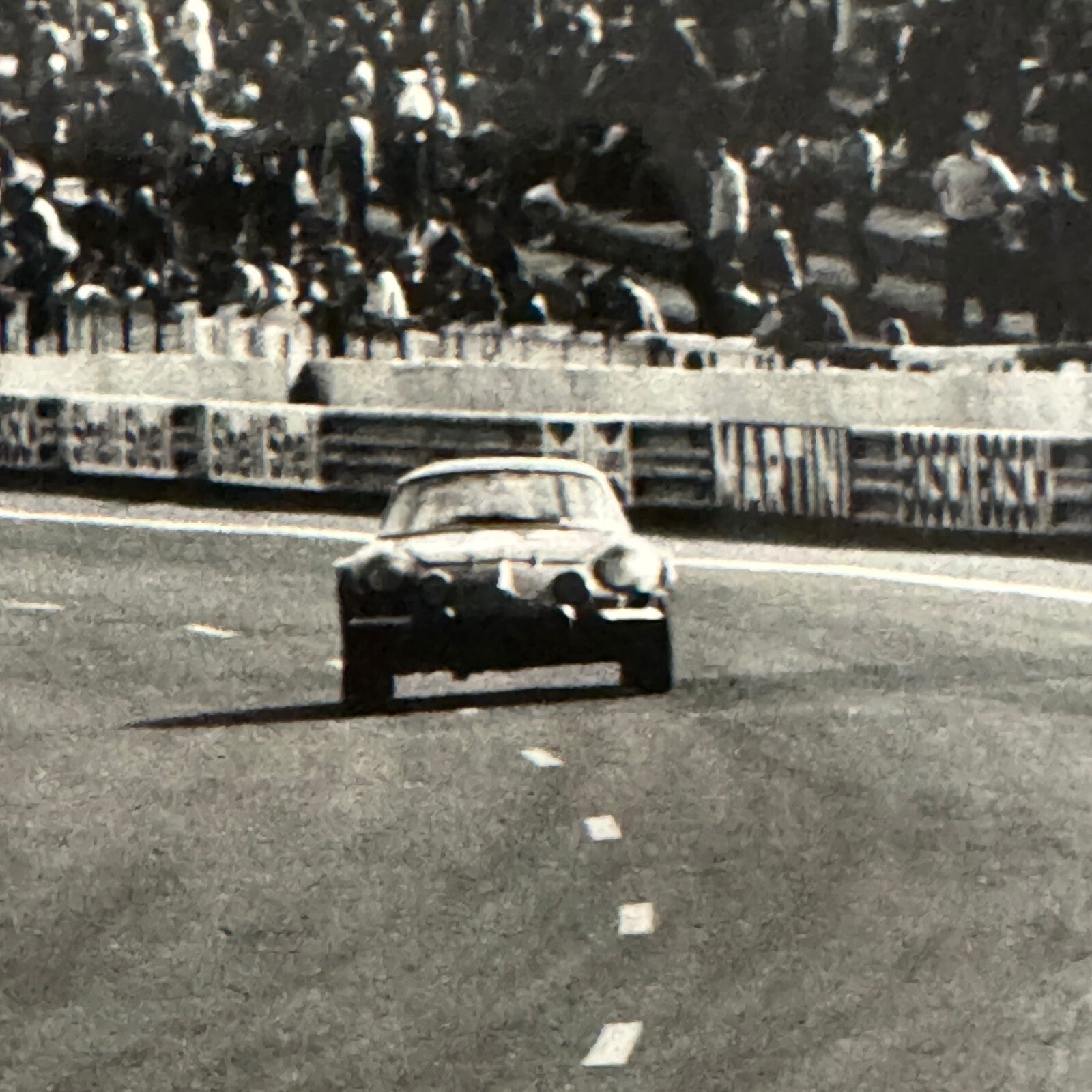 Vintage Porsche Racing Car Photo Photograph 1971 Le Mans Factory Werkfoto