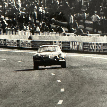 Vintage Porsche Racing Car Photo Photograph 1971 Le Mans Factory Werkfoto