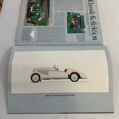1935 Adler Trumpf Junior Sport Car Illustration Art Drawing Hand Drawn Vintage