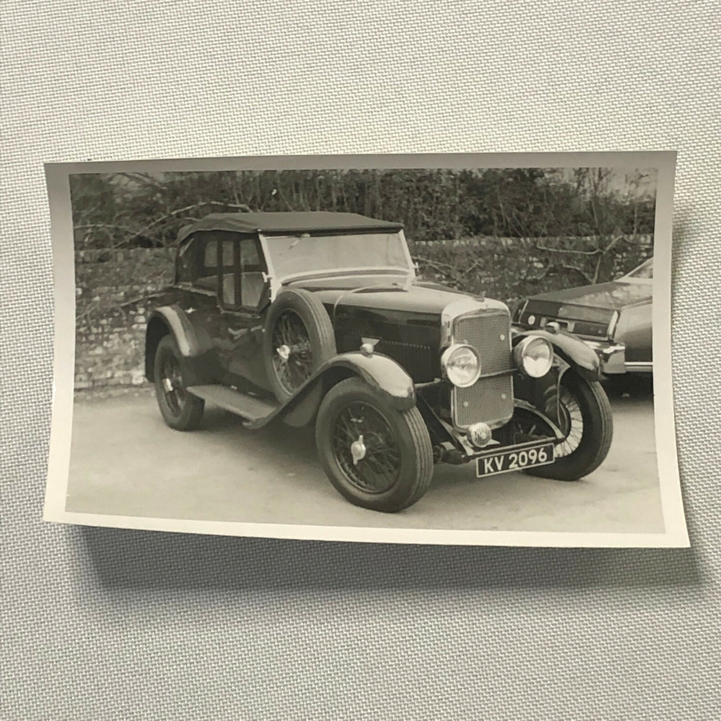 Vintage 1932 Alvis 12/60 TL Tourer Car Photo Photograph Print 