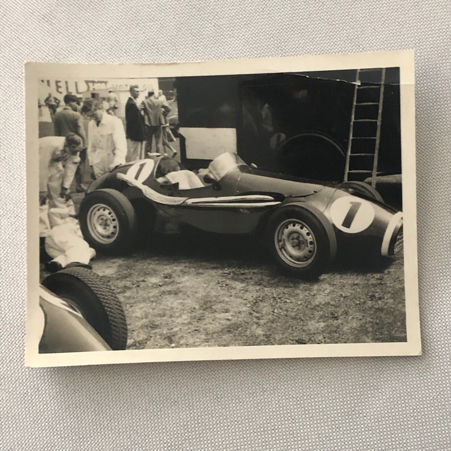 Vintage Racing Car Photo Photograph Print - Tag17313
