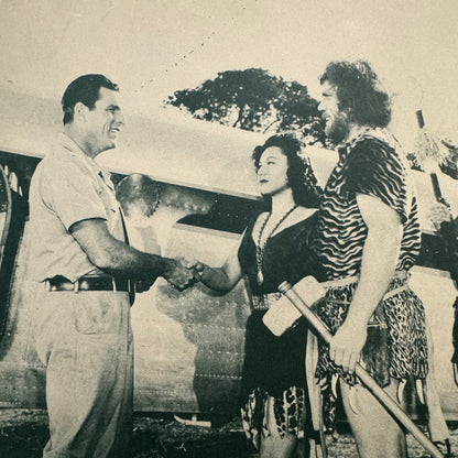 Vintage Movie Lobby Card Poster 1952 Judgement of the Jungle King of the Congo