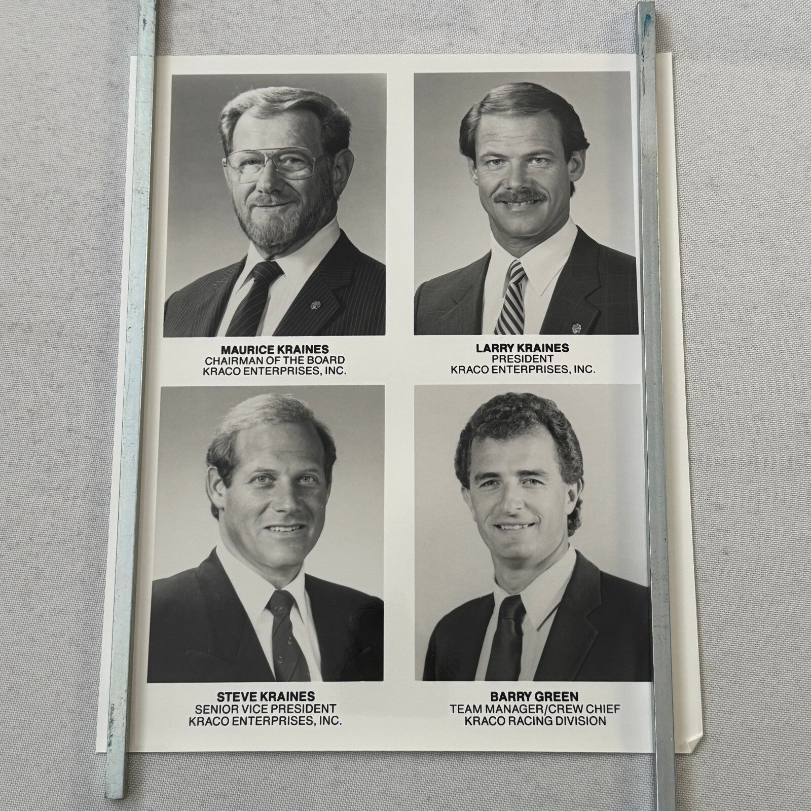 1991 Bobby Rahal Kraco Racing Press Kit Brochure Photos Lola Chevrolet Indy Car