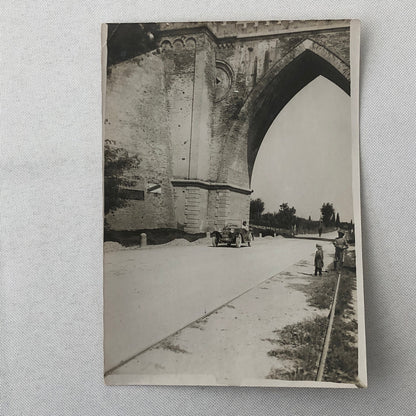 Vintage Antique Car Automobile Photo Photograph Print Rally Racing ? 