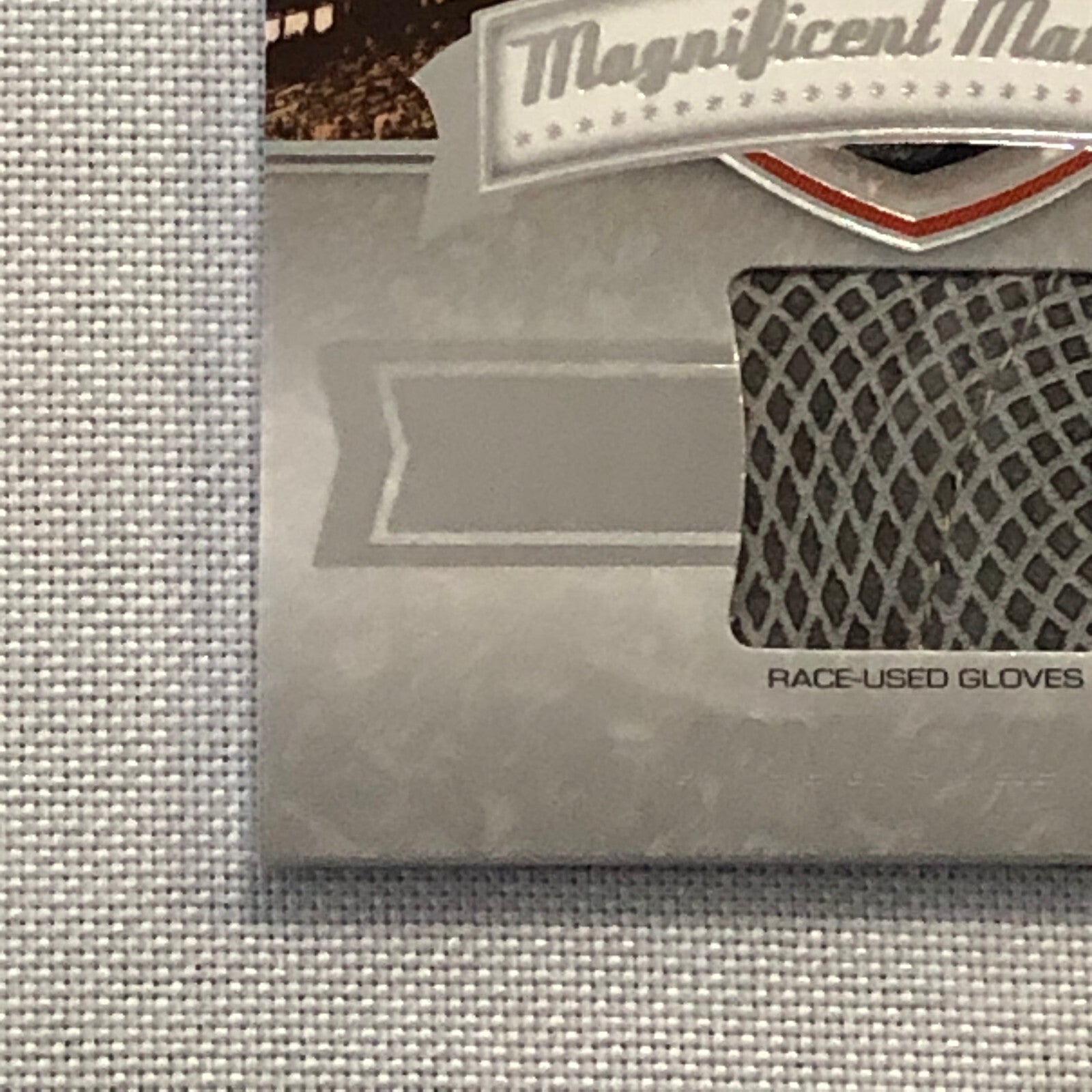 2011 Press Pass Fanfare Robby Gordon Race Used Glove Relic Card NASCAR /199