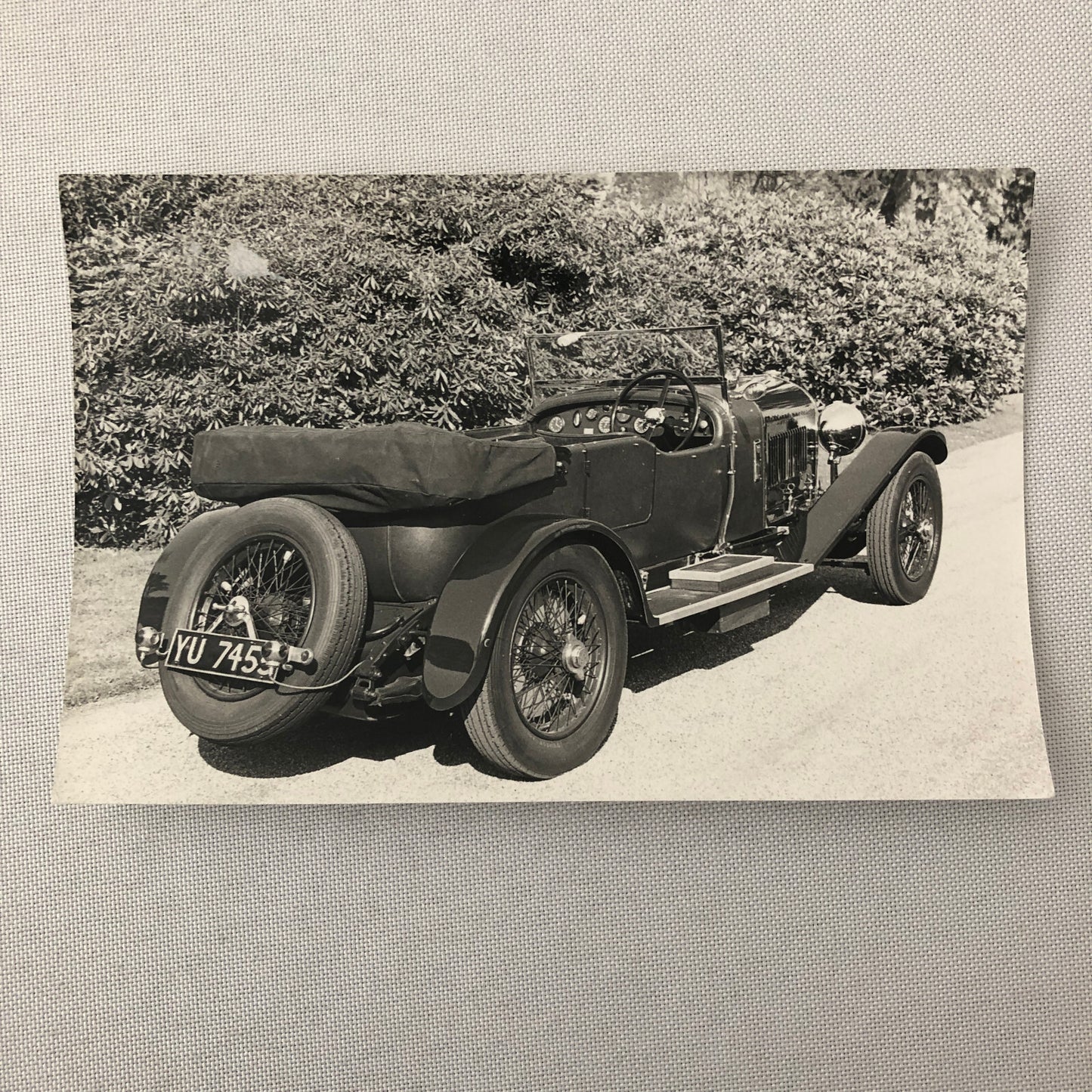 Vintage Car Automobile Photo Photograph Print Lot of 2 - Tag REA22E4