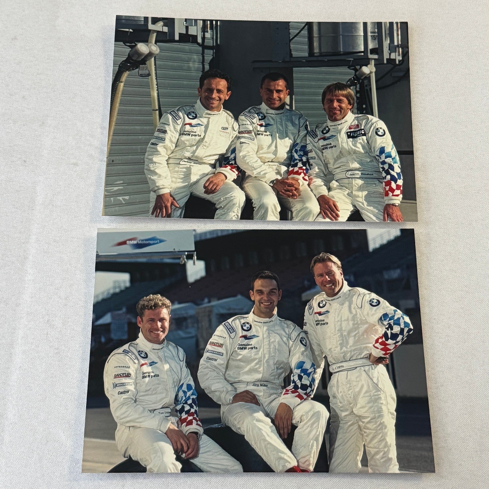 1999 BMW V12 LMR LeMans Racing Press Kit Brochure Photos GERMAN Jenny Holzer Art