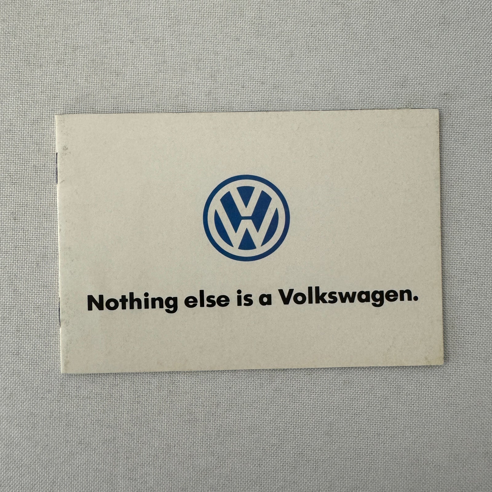 Volkswagen VW Car Sales Brochure Catalog Rabbit GTI Scirocco Vanagon Camper +