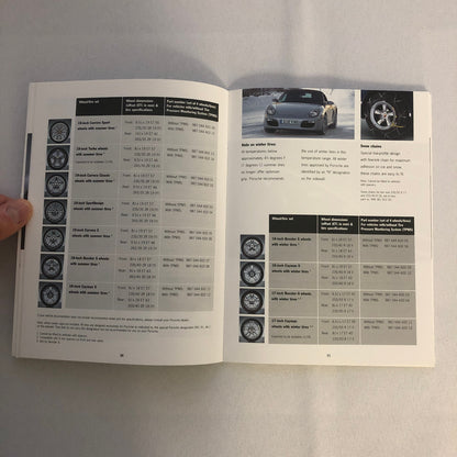 Porsche Boxster ACCESSORIES Sales Brochure Catalog 2006 2007 Wheel Rims +