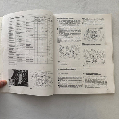 1980 Yamaha RD250LC RD350LC Motorcycle Bike Repair Manual Book GERMAN