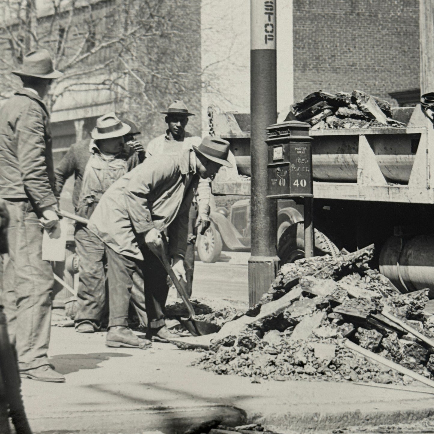 Front Wheel Drive Auto Company FWD Construction Truck Photo Photograph