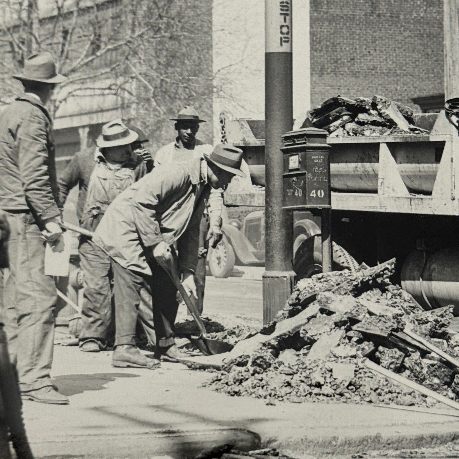 Front Wheel Drive Auto Company FWD Construction Truck Photo Photograph