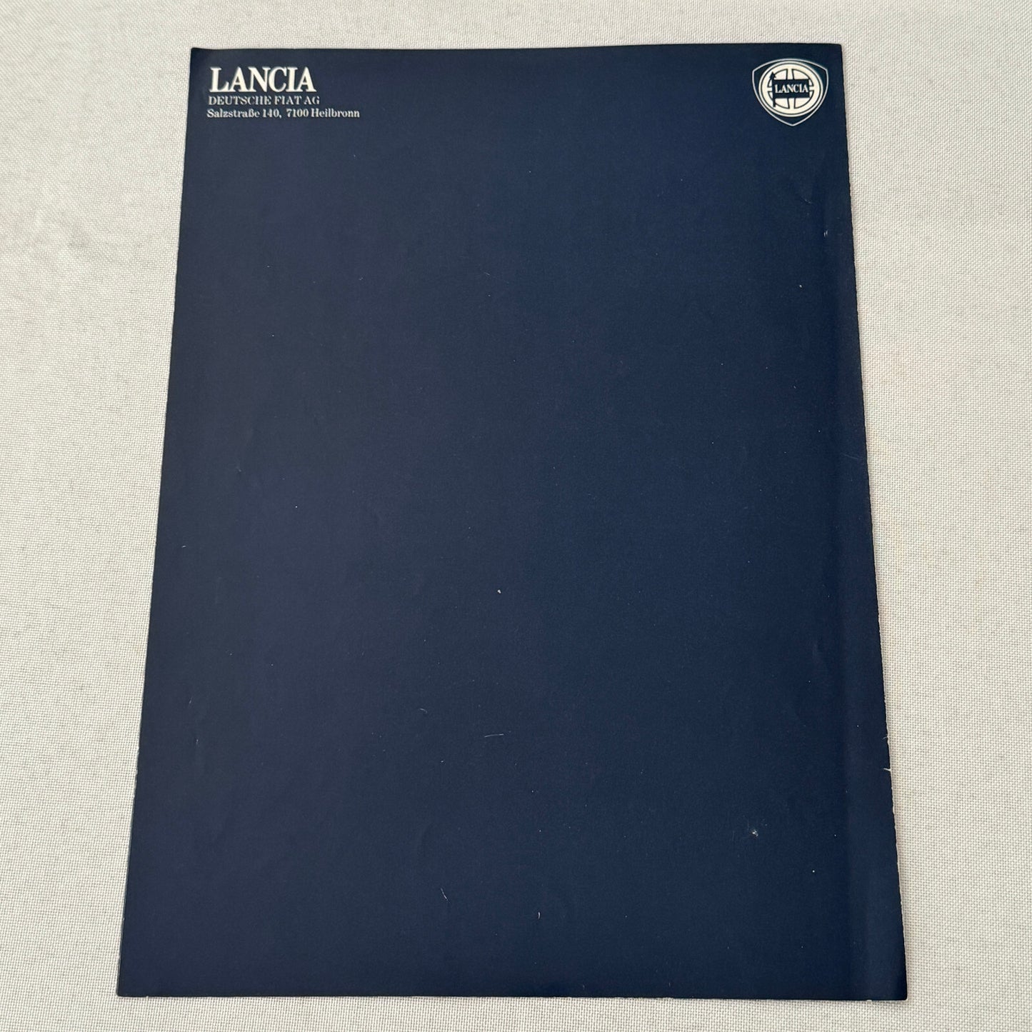 Lancia Beta Coupe Car Sales Brochure Catalog German Text