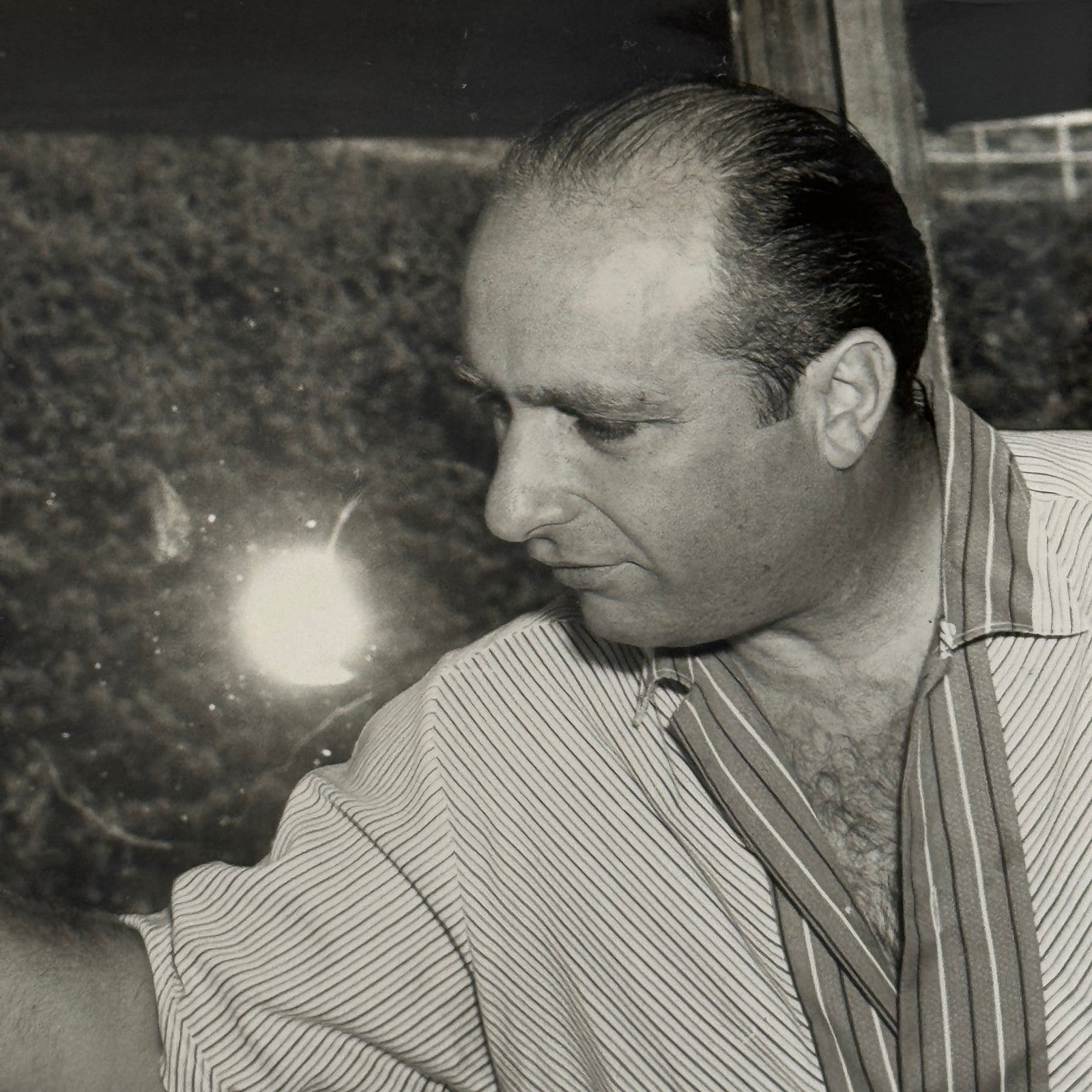 Juan Manuel Fangio Retirement Vacation Holiday Italian Press Photo F1 Racing