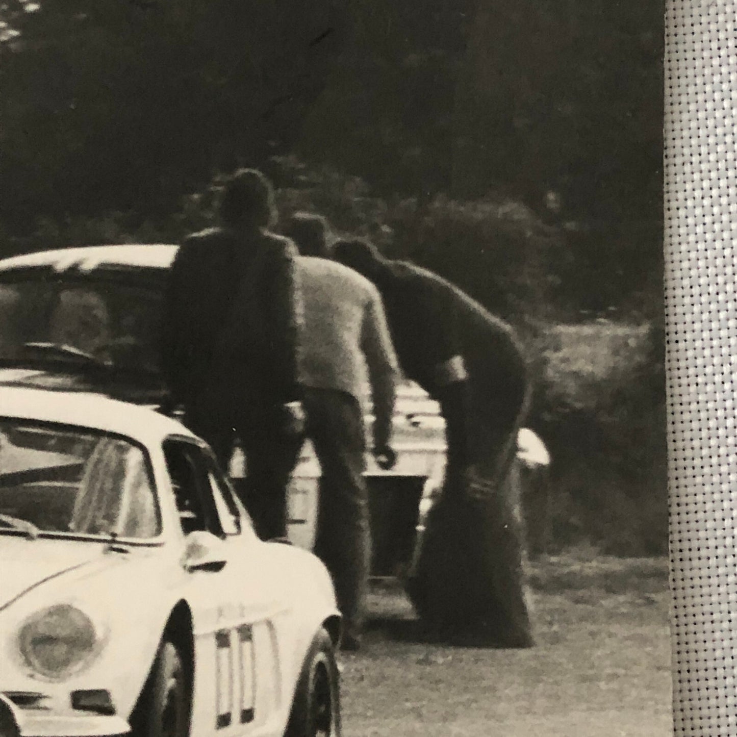 Vintage Renault Alpine Racing Car Photo Photograph Print 