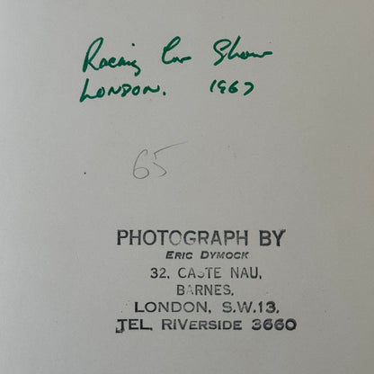 Vintage Honda Formula 1 Car Photo 1967 London UK Racing Show Photograph