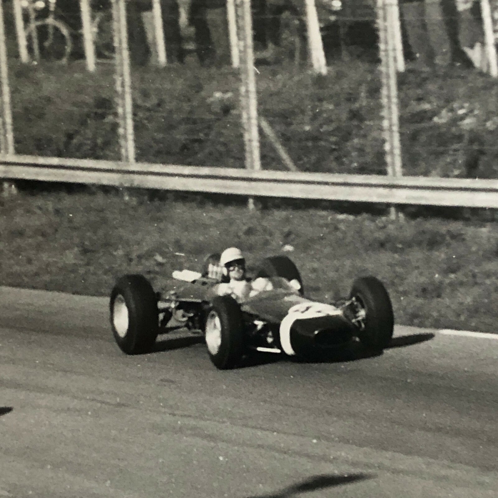 Vintage Grand Prix Car Racing Photo Photograph Print Motorsport Race