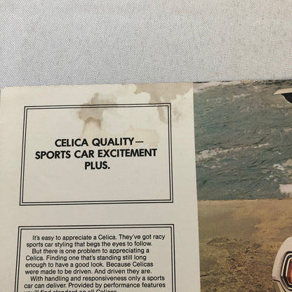 1977 Toyota Car Sales Brochure Catalog Celica Corolla Corona Pickup