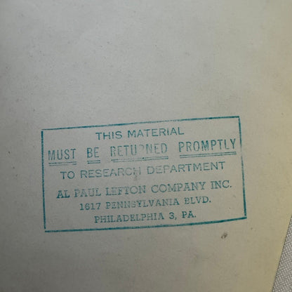Vintage Pennsylvania Railroad Photo Contact Sheet Photograph Al Paul Lefton PRR