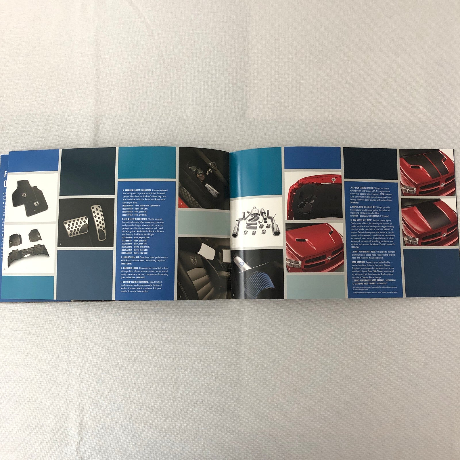 2018 2019 Dodge Ram 1500 Classic Pickup Truck Accessories Sales Brochure Catalog