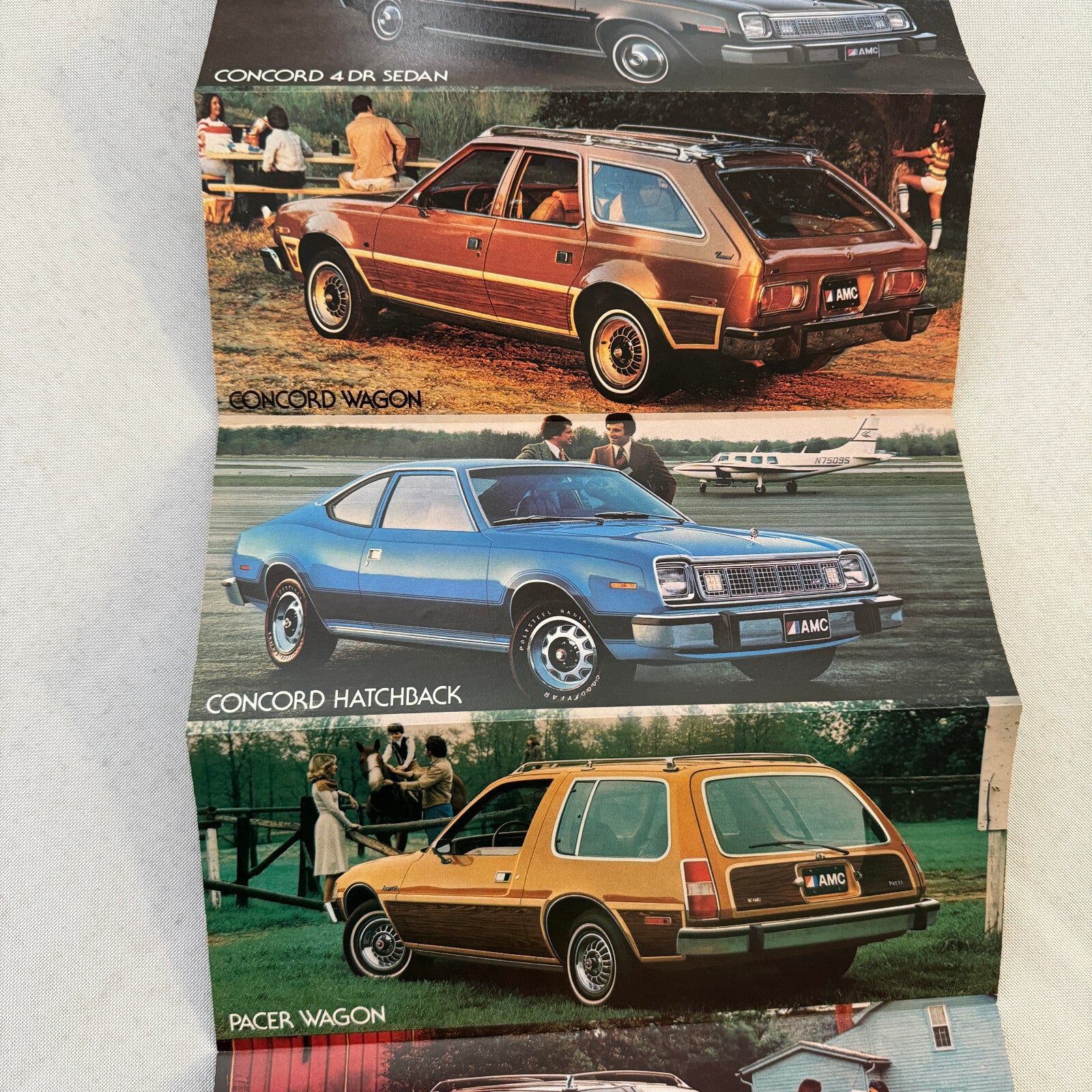 1978 American Motors AMC Sales Brochure Concord Pacer Gremlin AMX Matador