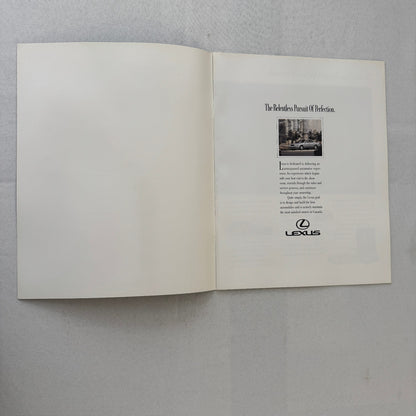 Lexus ES250 Car Sales Brochure Catalog Advertising Canadian Lexus ES 250 Vintage