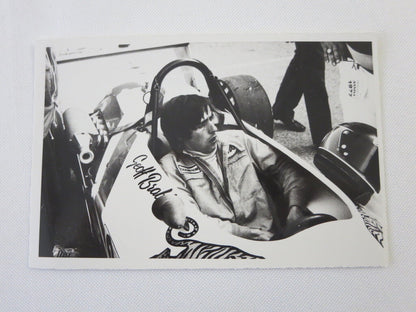 Vintage 1977 Press Photograph Photo Geoff Brabham Monaco Race 