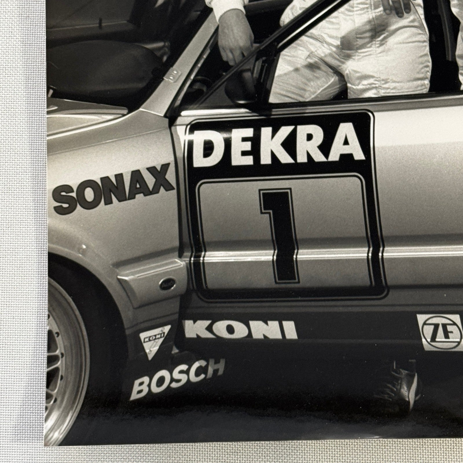 Audi V8 Quattro Racing Press Photo Hans Joachim Stuck Frank Biela