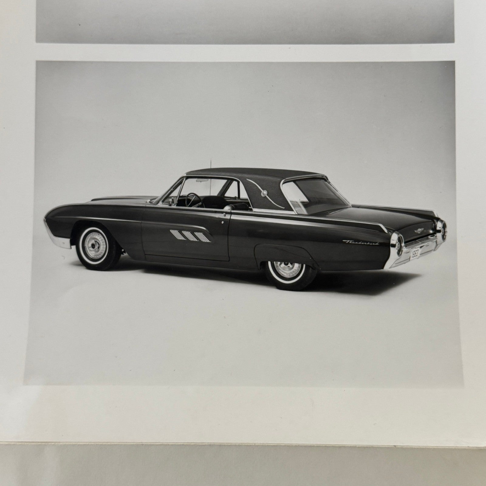 1963 Ford Thunderbird Factory Press Photo Photograph Print