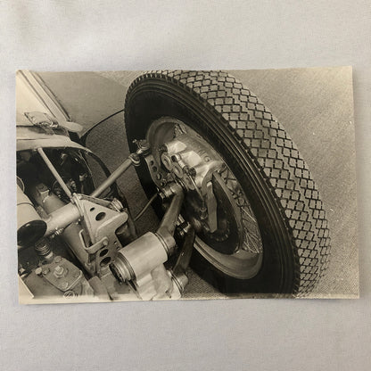 Vintage Racing Photo Photograph BRM V16 Car Jochen Rindt