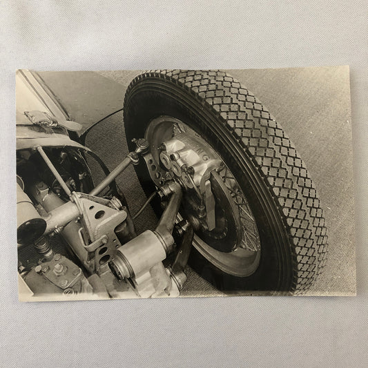 Vintage Racing Photo Photograph BRM V16 Car Jochen Rindt